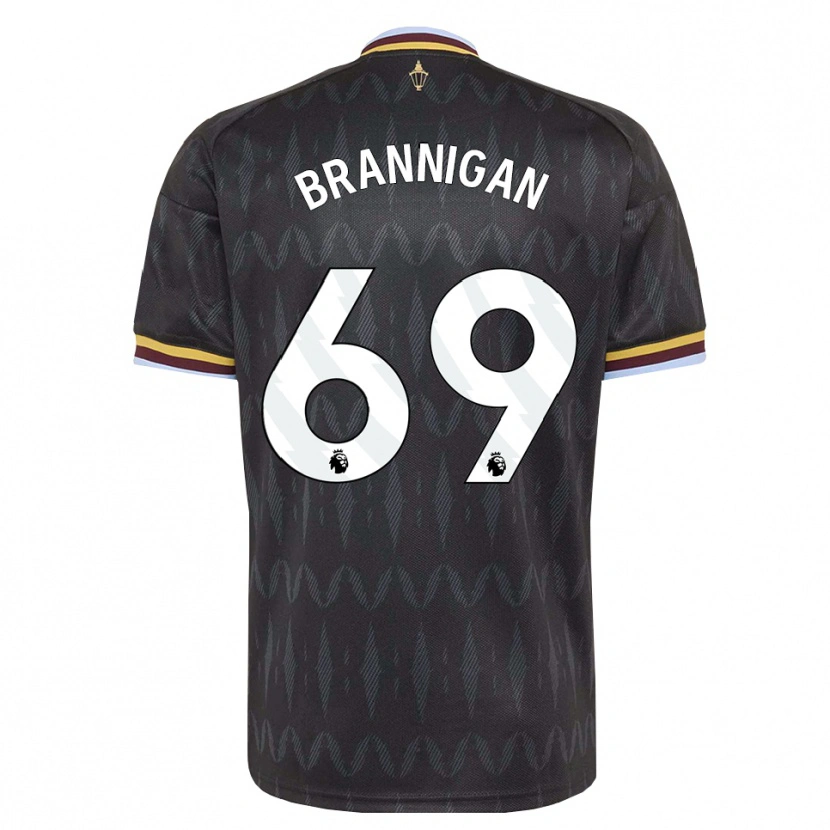 DanxenレディースCole Brannigan#69コーンフラワーブルー ブラック イエローアウェイシャツ2026/27ジャージーユニフォーム