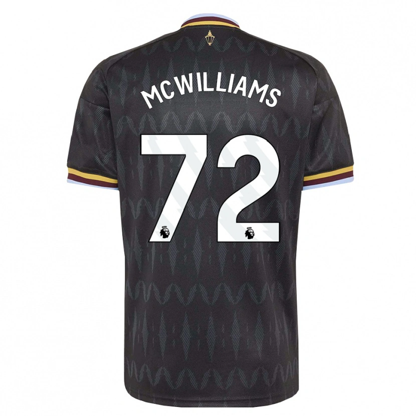 Danxenレディースアッシュトン・マクウィリアムス#72コーンフラワーブルー ブラック イエローアウェイシャツ2026/27ジャージーユニフォーム