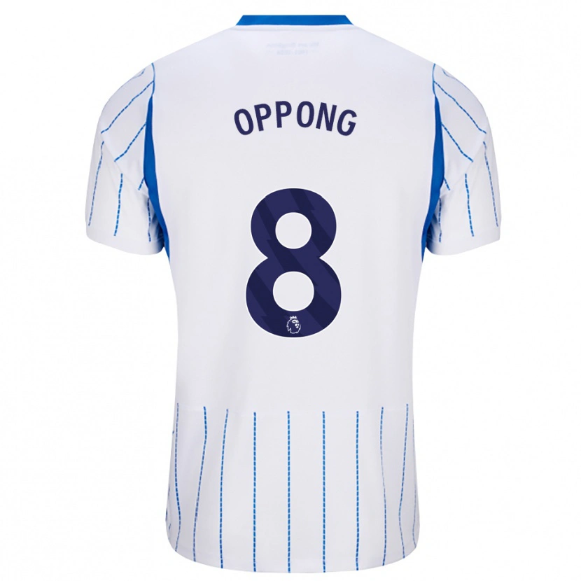DanxenレディースRaffaele Oppong#8ドジャーブルー ホワイトアウェイシャツ2026/27ジャージーユニフォーム