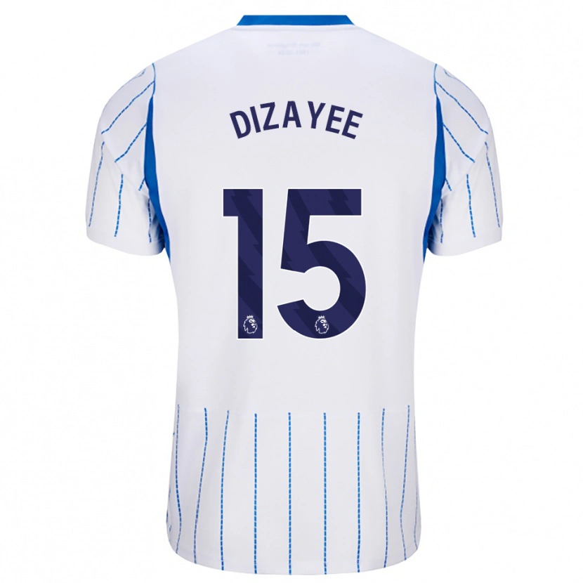 DanxenレディースLolan Dizayee#15ドジャーブルー ホワイトアウェイシャツ2026/27ジャージーユニフォーム