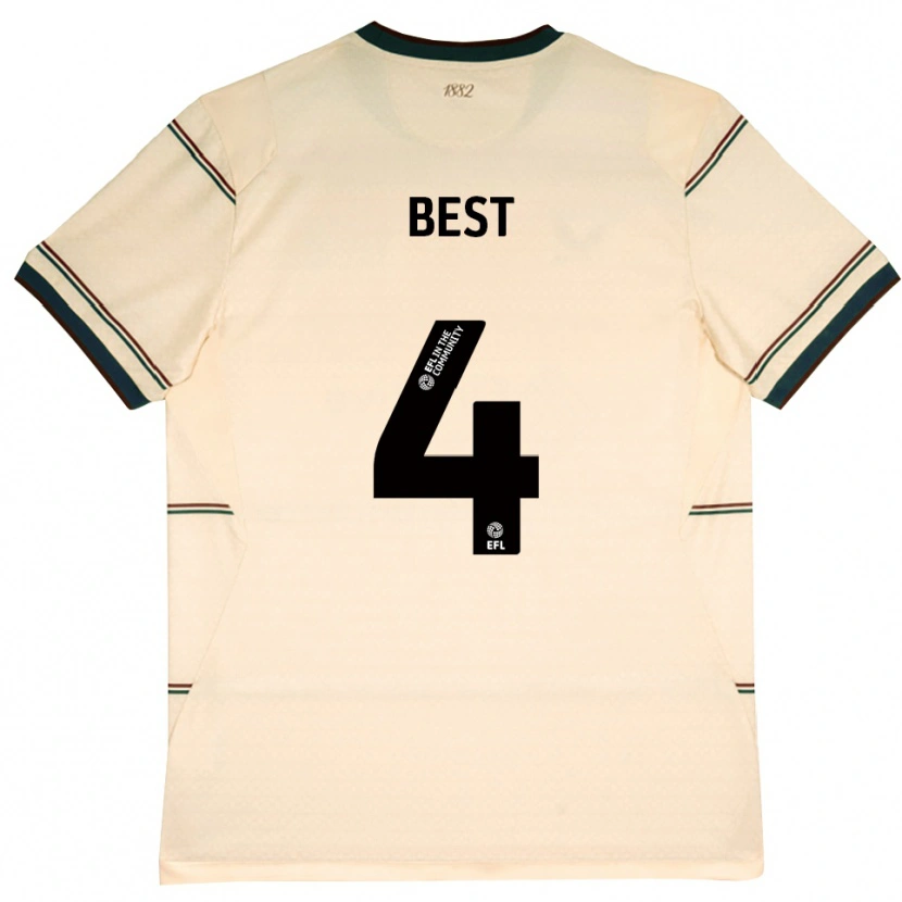 DanxenレディースFreddie Best#4ベージュ バーガンディアウェイシャツ2026/27ジャージーユニフォーム