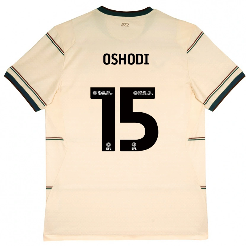 DanxenレディースDarren Oshodi#15ベージュ バーガンディアウェイシャツ2026/27ジャージーユニフォーム