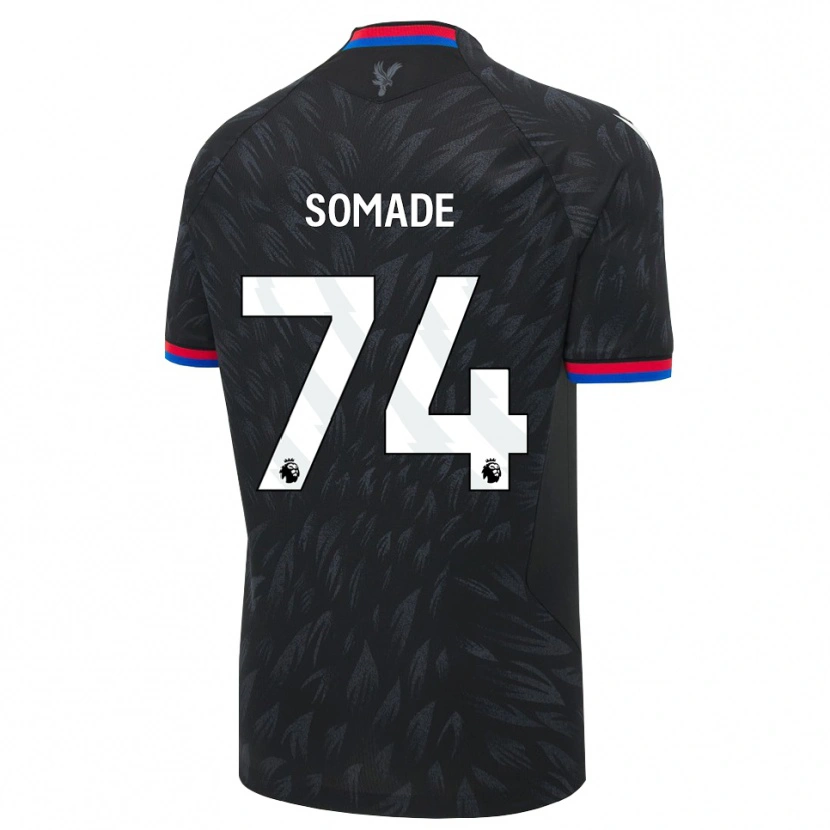 DanxenレディースSean Somade#74ブラック ブルー レッドアウェイシャツ2026/27ジャージーユニフォーム