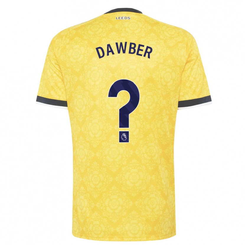 Danxenレディースオスカー・ドーバー#0イエロー ホワイト ブラックアウェイシャツ2026/27ジャージーユニフォーム