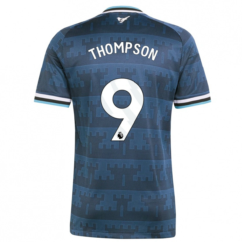 DanxenレディースKyran Thompson#9イエロー ブラック ブルーアウェイシャツ2026/27ジャージーユニフォーム