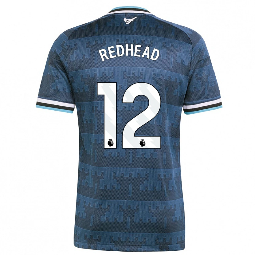 Danxenレディースカーラ・ミルン・レッドヘッド#12イエロー ブラック ブルーアウェイシャツ2026/27ジャージーユニフォーム