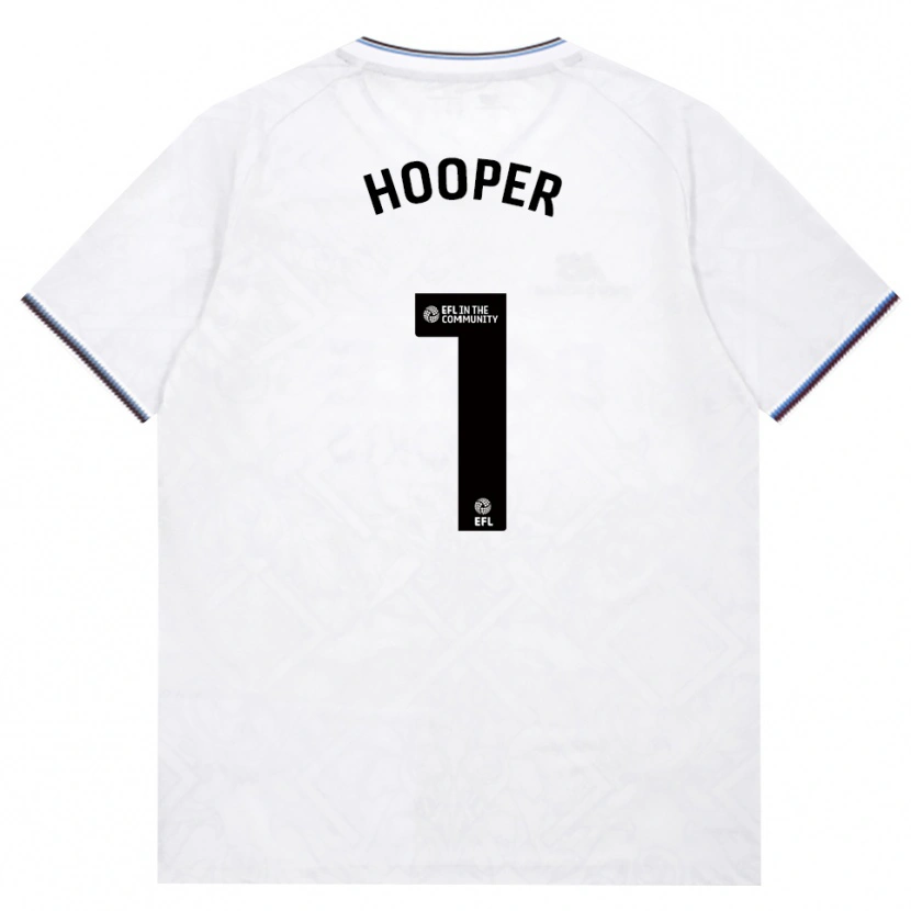 DanxenレディースFinley Hooper#1バーガンディ ホワイトアウェイシャツ2026/27ジャージーユニフォーム