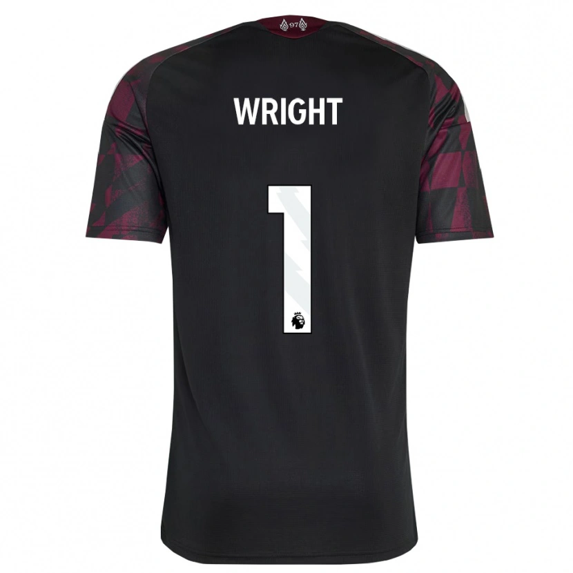 DanxenレディースMatty Wright#1ブラック ホワイト パープルサードユニフォームシャツ2026/27ジャージーユニフォーム