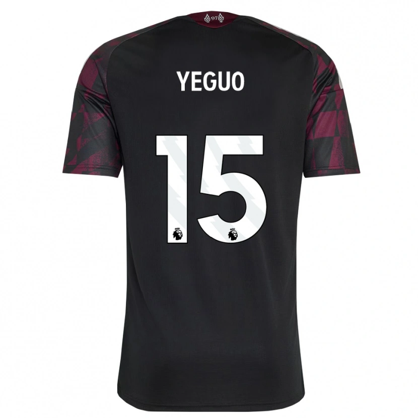 DanxenレディースAj Yeguo#15ブラック ホワイト パープルサードユニフォームシャツ2026/27ジャージーユニフォーム