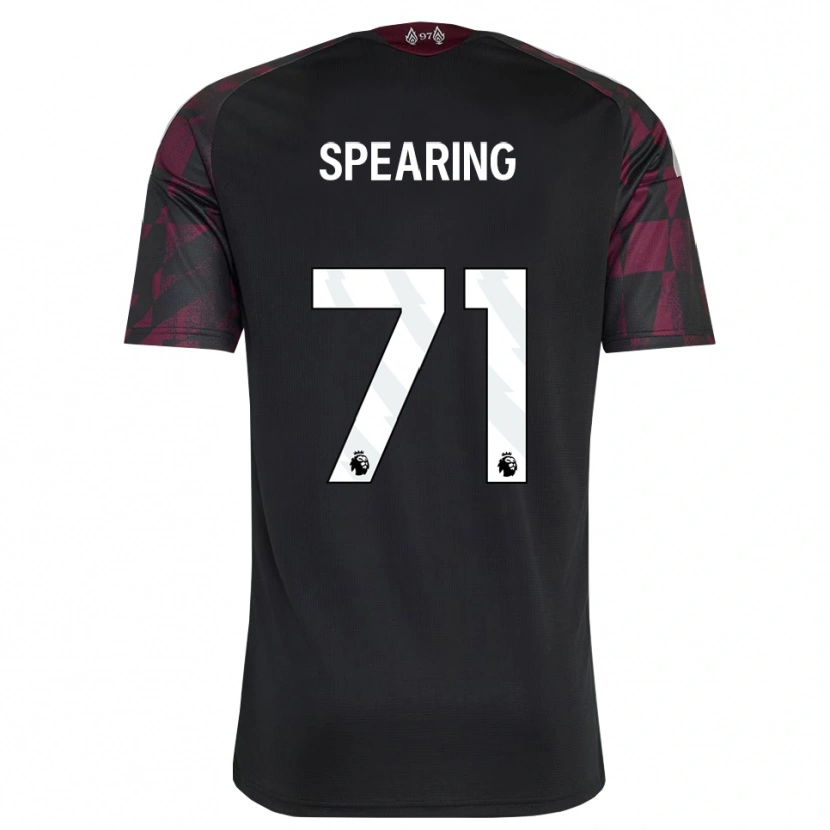 Danxenレディースジェイ・スピーリング#71ブラック ホワイト パープルサードユニフォームシャツ2026/27ジャージーユニフォーム