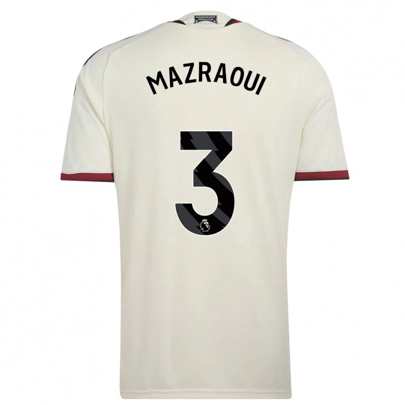 Danxenレディースノゼア・マズラウィ#3ベージュ ブラック レッドサードユニフォームシャツ2026/27ジャージーユニフォーム