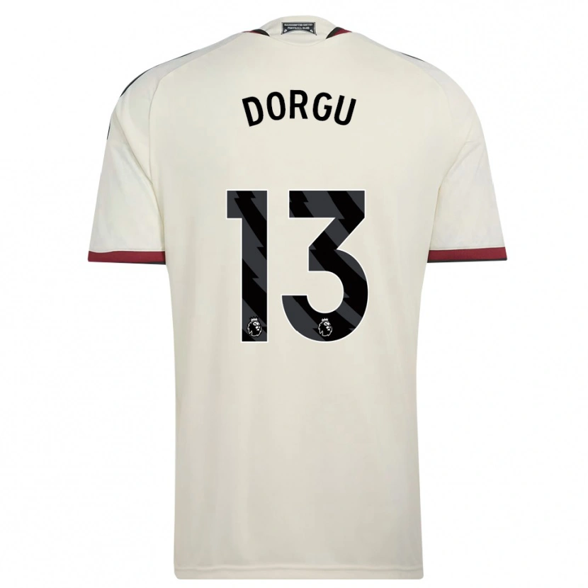 Danxenレディースパトリック・ドルグ#13ベージュ ブラック レッドサードユニフォームシャツ2026/27ジャージーユニフォーム