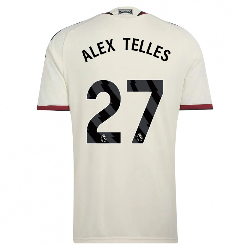 Danxenレディースアレックス・ニコラオ・テレス#27ベージュ ブラック レッドサードユニフォームシャツ2026/27ジャージーユニフォーム