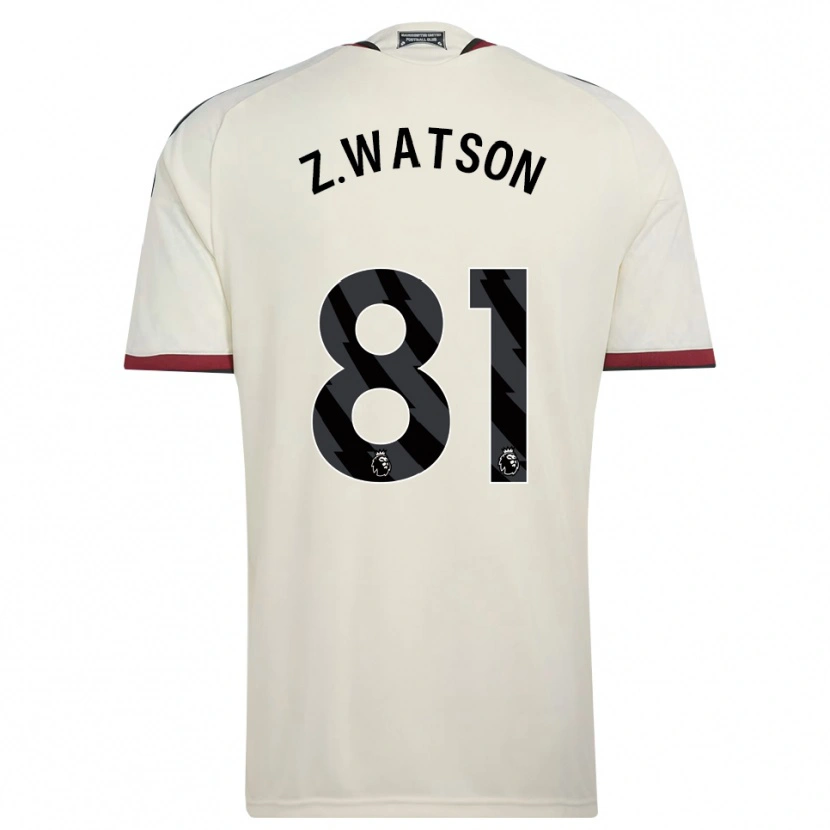 DanxenレディースZac Watson#81ベージュ ブラック レッドサードユニフォームシャツ2026/27ジャージーユニフォーム