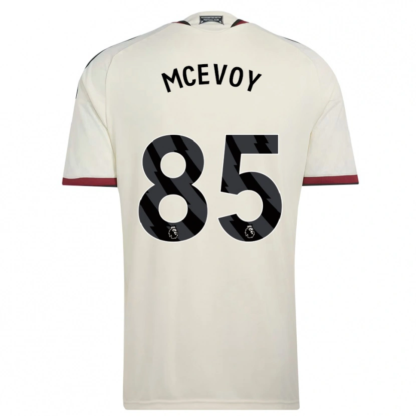 DanxenレディースJay Mcevoy#85ベージュ ブラック レッドサードユニフォームシャツ2026/27ジャージーユニフォーム