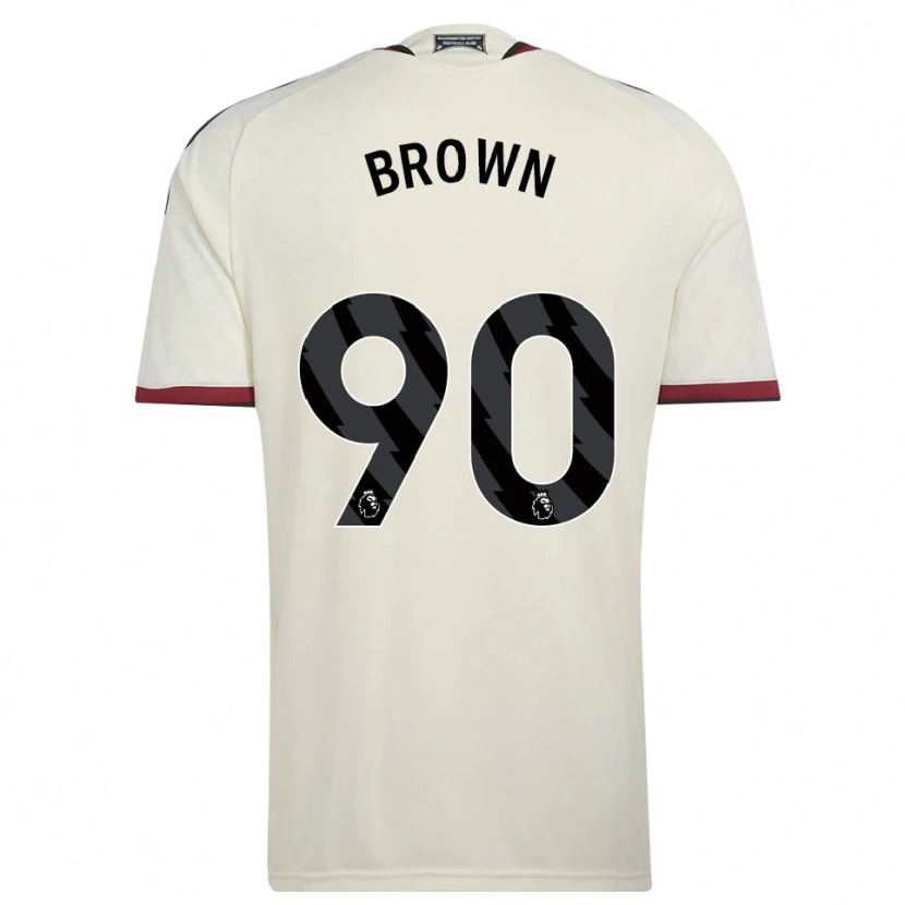 DanxenレディースNathaniel-Junior Brown#90ベージュ ブラック レッドサードユニフォームシャツ2026/27ジャージーユニフォーム