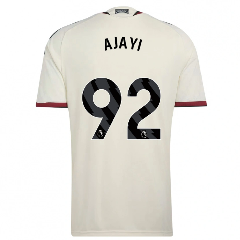 DanxenレディースNoah Ajayi#92ベージュ ブラック レッドサードユニフォームシャツ2026/27ジャージーユニフォーム