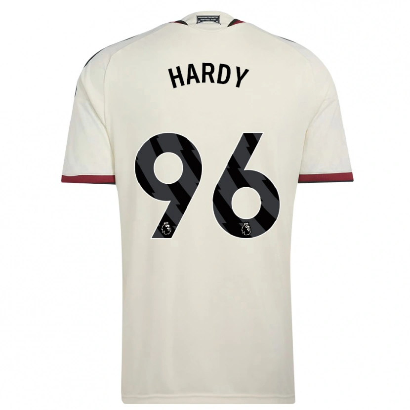 DanxenレディースCharlie Hardy#96ベージュ ブラック レッドサードユニフォームシャツ2026/27ジャージーユニフォーム