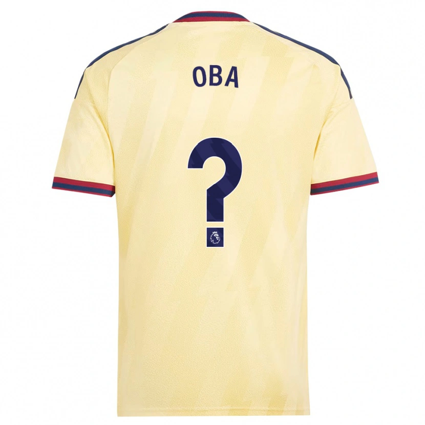 DanxenレディースJayden Oba#0ライトイエロー ミッドナイトブルーサードユニフォームシャツ2026/27ジャージーユニフォーム