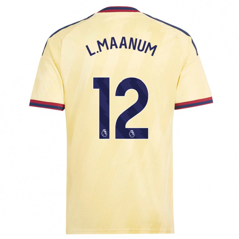 Danxenレディースフリーダ・マーナム#12ライトイエロー ミッドナイトブルーサードユニフォームシャツ2026/27ジャージーユニフォーム