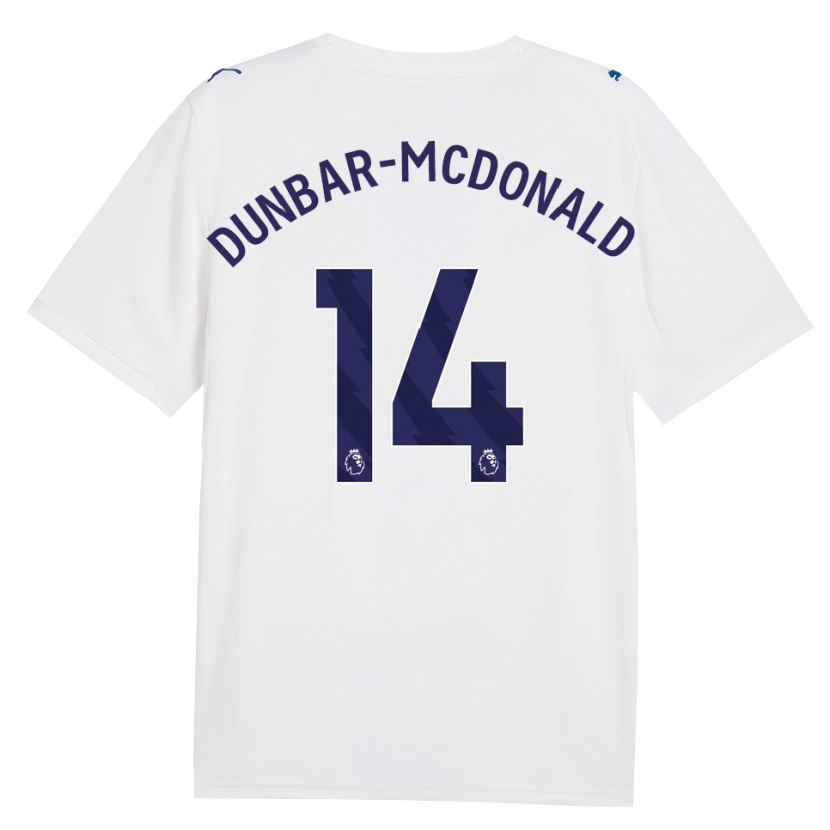 DanxenレディースChristian Dunbar-Mcdonald#14ネイビー ホワイトサードユニフォームシャツ2026/27ジャージーユニフォーム