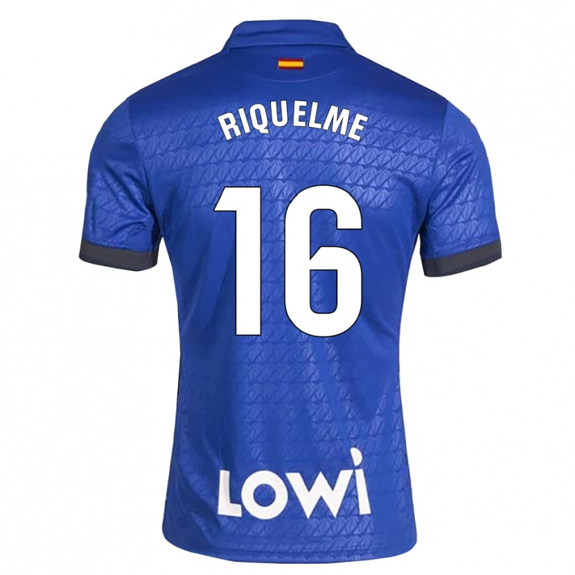 DanxenキッズAdrián Riquelme#16青白黒ホームシャツ2026/27ジャージーユニフォーム