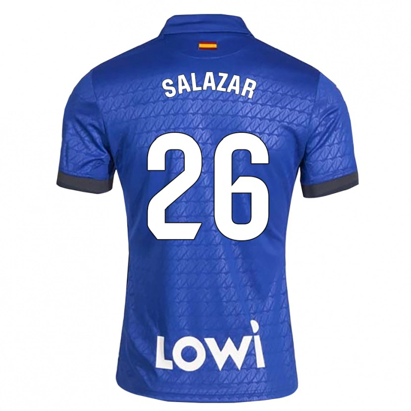 DanxenキッズSebas Salazar#26青白黒ホームシャツ2026/27ジャージーユニフォーム