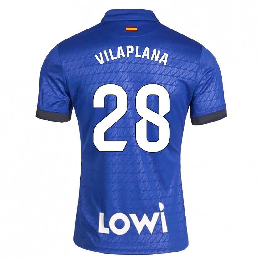 DanxenキッズMarc Vilaplana#28青白黒ホームシャツ2026/27ジャージーユニフォーム