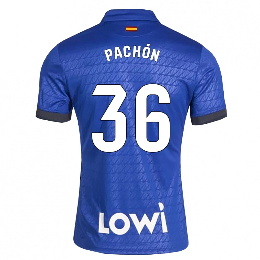 DanxenキッズMarcos Pachón#36青白黒ホームシャツ2026/27ジャージーユニフォーム