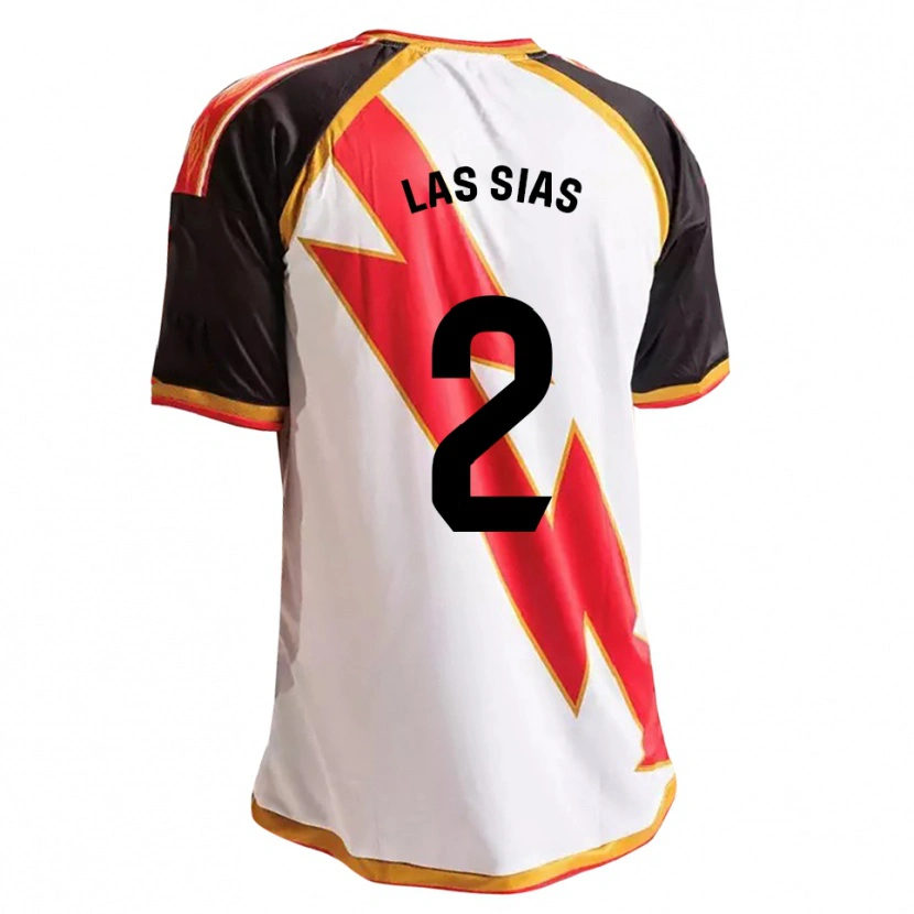 Danxenキッズマルコ・デ・ラス・シアス#2黒赤白金ホームシャツ2026/27ジャージーユニフォーム