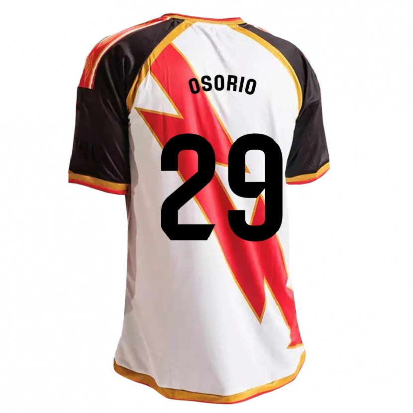 DanxenキッズIrene Osorio Bosqued#29黒赤白金ホームシャツ2026/27ジャージーユニフォーム