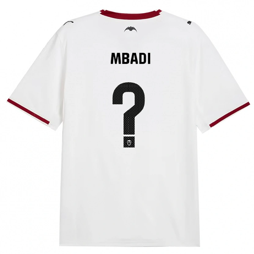 Danxenキッズアマンダ・ウジュ・ムバディ#0黒白赤黄ホームシャツ2026/27ジャージーユニフォーム