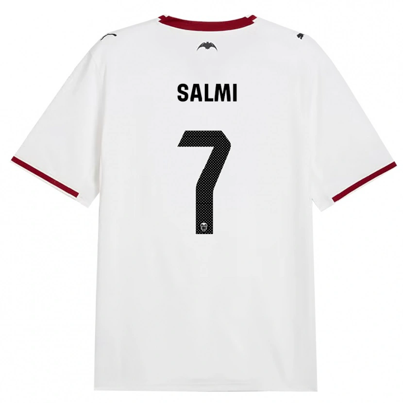 DanxenキッズIina Salmi#7黒白赤黄ホームシャツ2026/27ジャージーユニフォーム