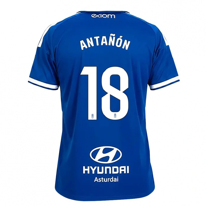 DanxenキッズLucas Antañón#18ミディアムブルー 白ホームシャツ2026/27ジャージーユニフォーム