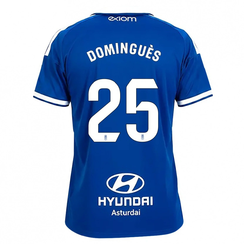 Danxenキッズブランドン・ドミンゲス#25ミディアムブルー 白ホームシャツ2026/27ジャージーユニフォーム