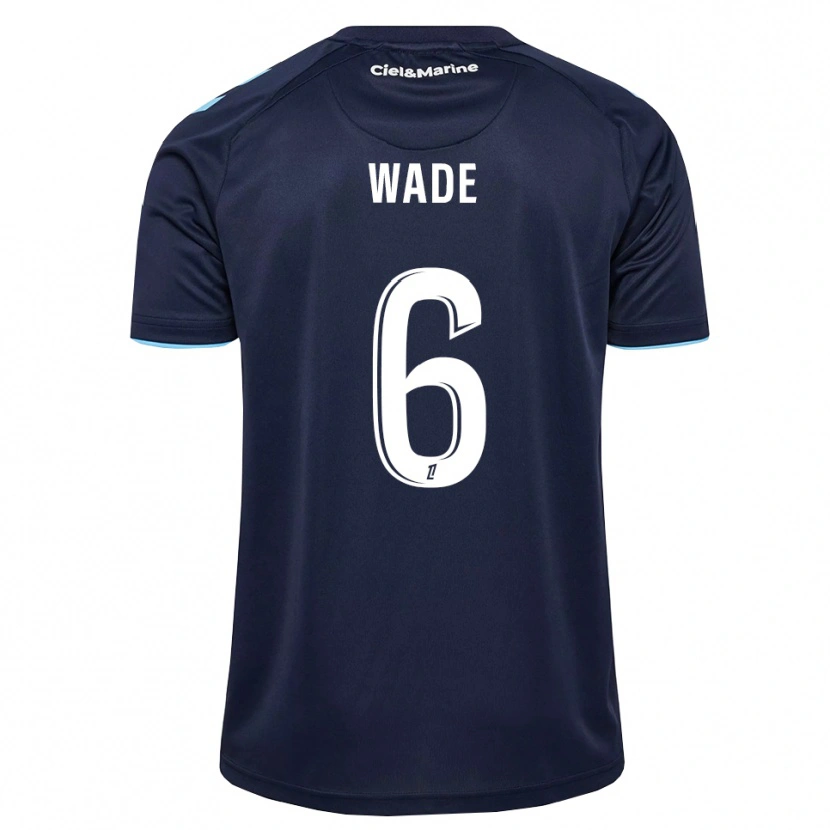 DanxenキッズBocar Wade#6コーンフラワーブルー ミッドナイトブルーホームシャツ2026/27ジャージーユニフォーム