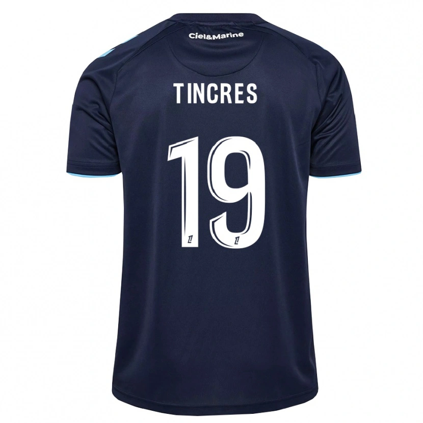 DanxenキッズJoan Tincres#19コーンフラワーブルー ミッドナイトブルーホームシャツ2026/27ジャージーユニフォーム