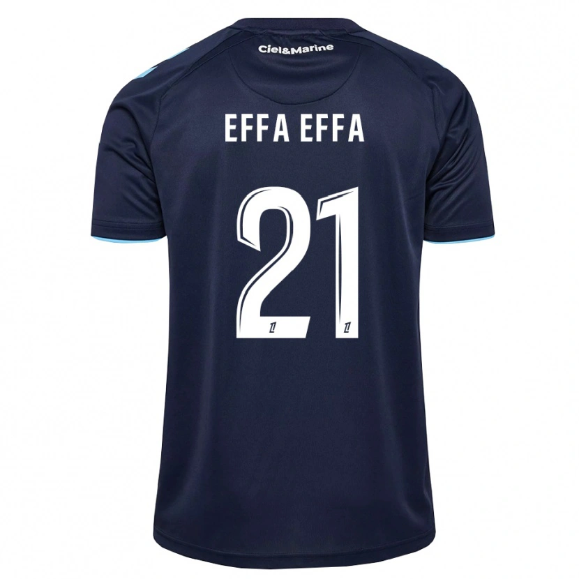 DanxenキッズChancelle Effa Effa#21コーンフラワーブルー ミッドナイトブルーホームシャツ2026/27ジャージーユニフォーム