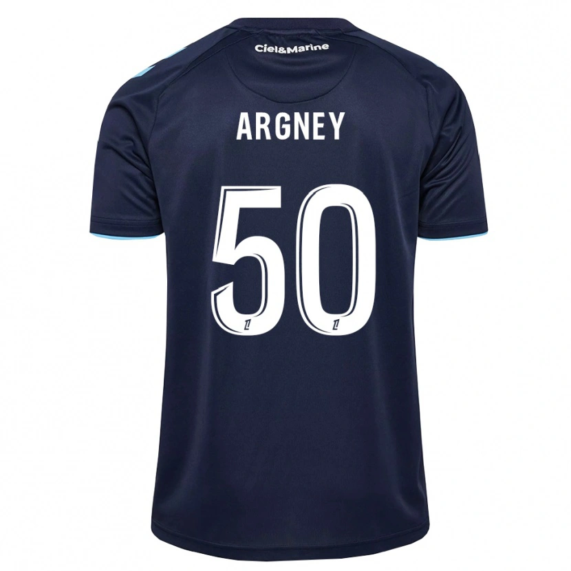 DanxenキッズPaul Argney#50コーンフラワーブルー ミッドナイトブルーホームシャツ2026/27ジャージーユニフォーム