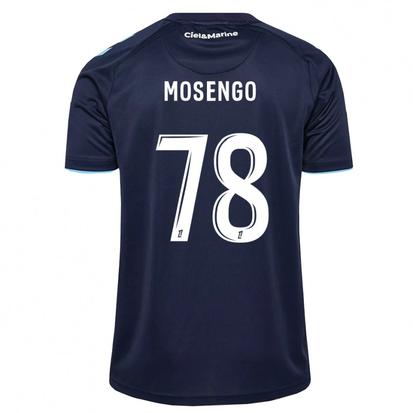 DanxenキッズDaren Mosengo#78コーンフラワーブルー ミッドナイトブルーホームシャツ2026/27ジャージーユニフォーム