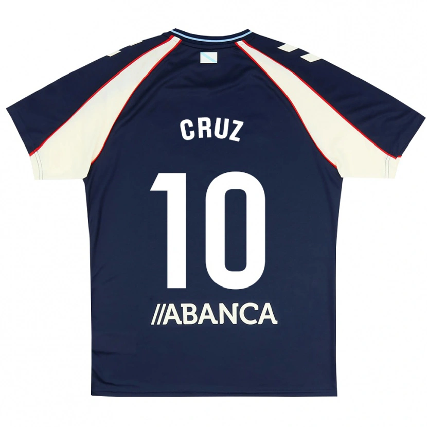 DanxenキッズTati Cruz#10ロイヤルブルー 赤 白アウェイシャツ2026/27ジャージーユニフォーム