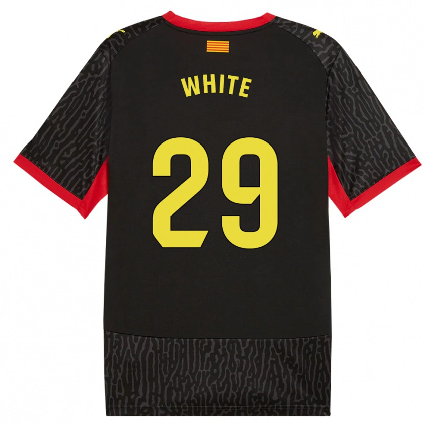 DanxenキッズLou White#29黒黄赤アウェイシャツ2026/27ジャージーユニフォーム