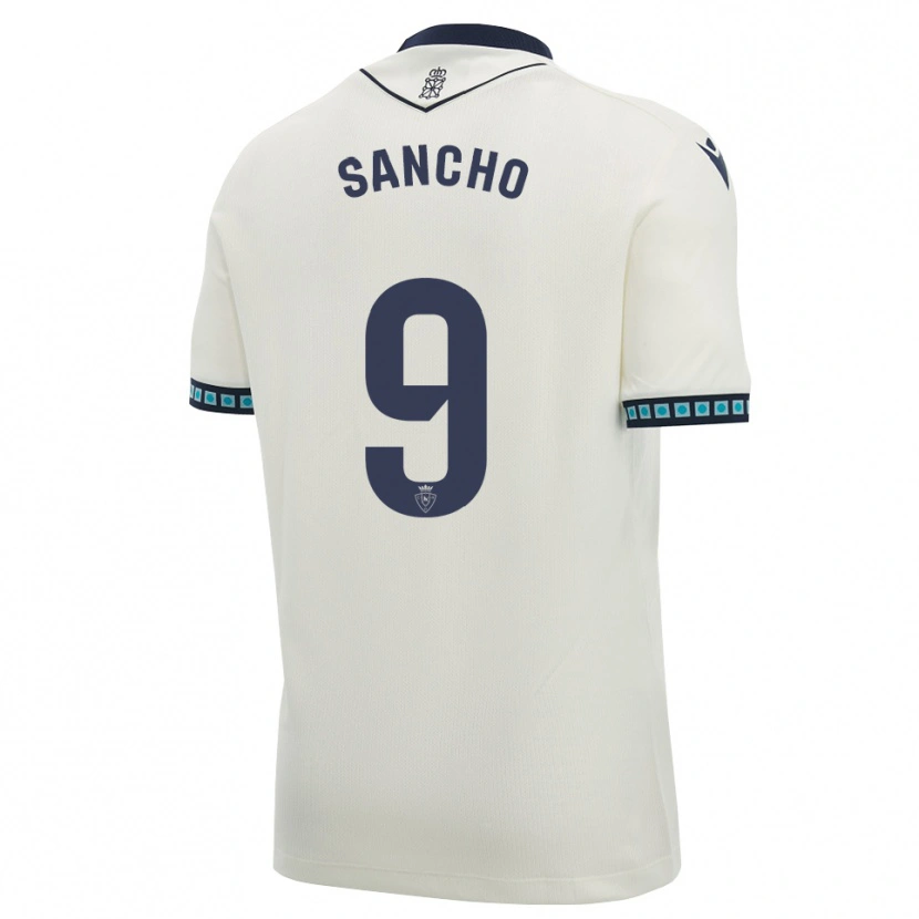 DanxenキッズDani Sancho#9白 黒 ライトスカイブルーアウェイシャツ2026/27ジャージーユニフォーム