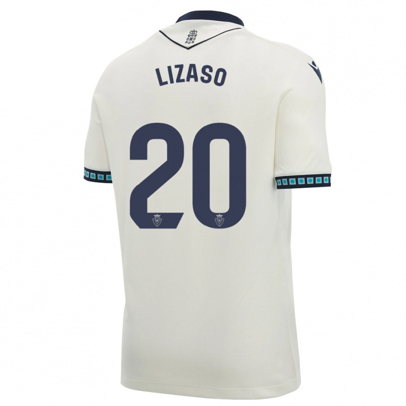 DanxenキッズIker Lizaso#20白 黒 ライトスカイブルーアウェイシャツ2026/27ジャージーユニフォーム