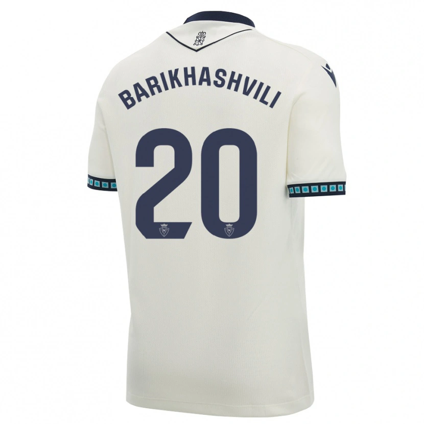 DanxenキッズNika Barikhashvili#20白 黒 ライトスカイブルーアウェイシャツ2026/27ジャージーユニフォーム