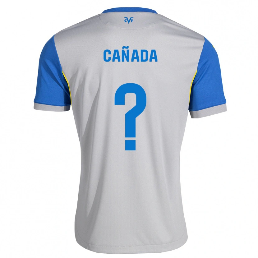 DanxenキッズRaúl Cañada#0ドジャーブルー グレーアウェイシャツ2026/27ジャージーユニフォーム