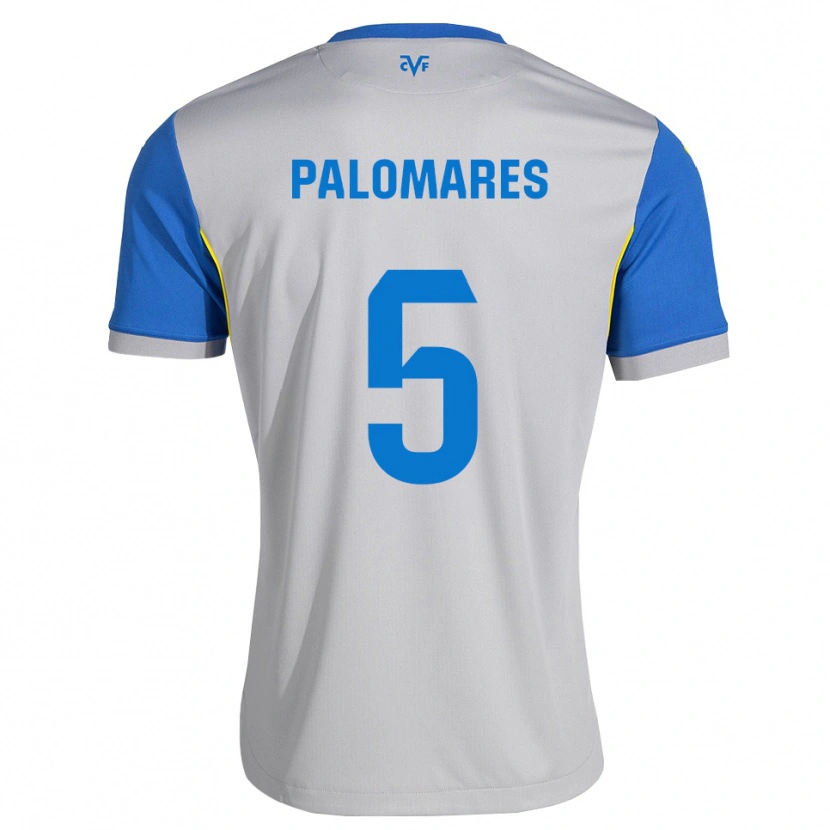 DanxenキッズAlejandro Palomares#5ドジャーブルー グレーアウェイシャツ2026/27ジャージーユニフォーム