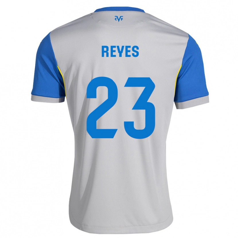 DanxenキッズDani Reyes#23ドジャーブルー グレーアウェイシャツ2026/27ジャージーユニフォーム