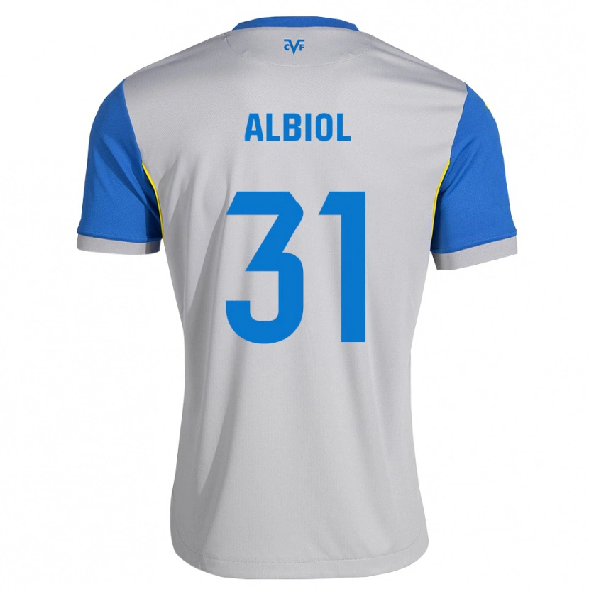 DanxenキッズThiago Albiol#31ドジャーブルー グレーアウェイシャツ2026/27ジャージーユニフォーム