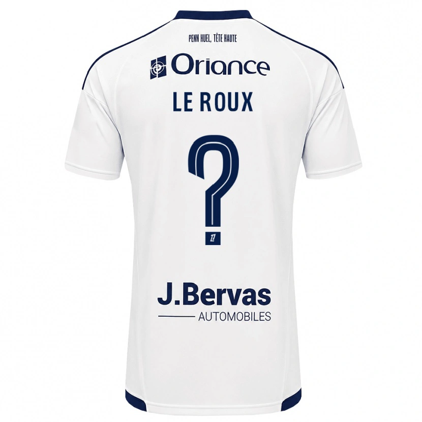 DanxenキッズAntonia Le Roux#0ネイビー 白アウェイシャツ2026/27ジャージーユニフォーム